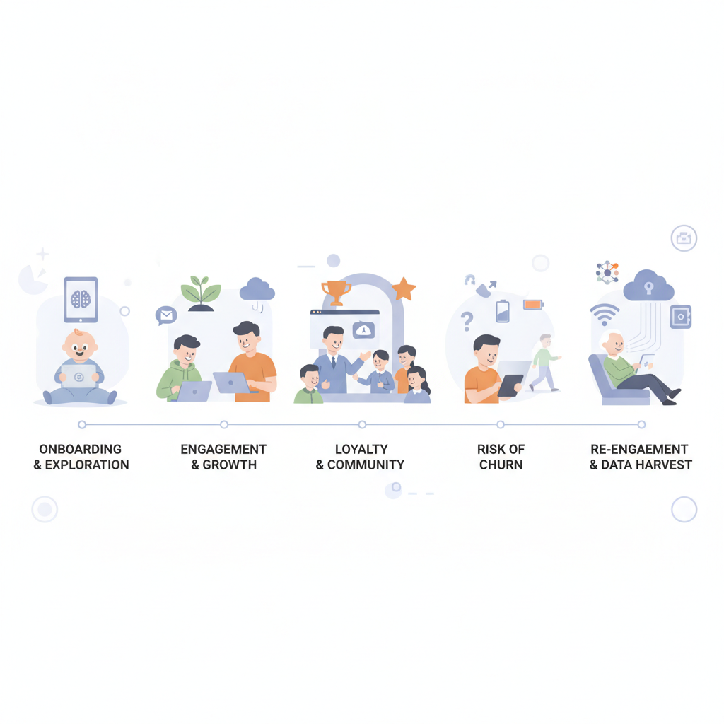The User-Retention Lifecycle Map
