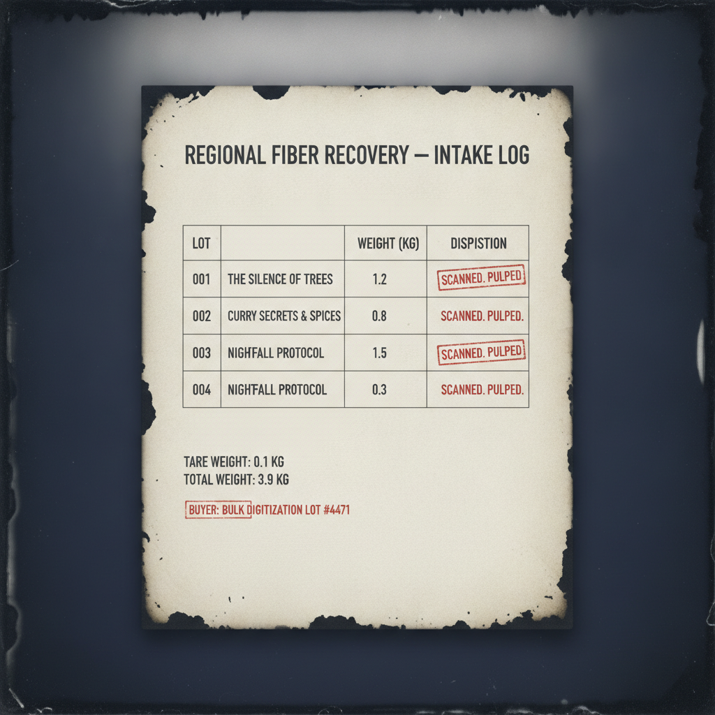 INTAKE MANIFEST