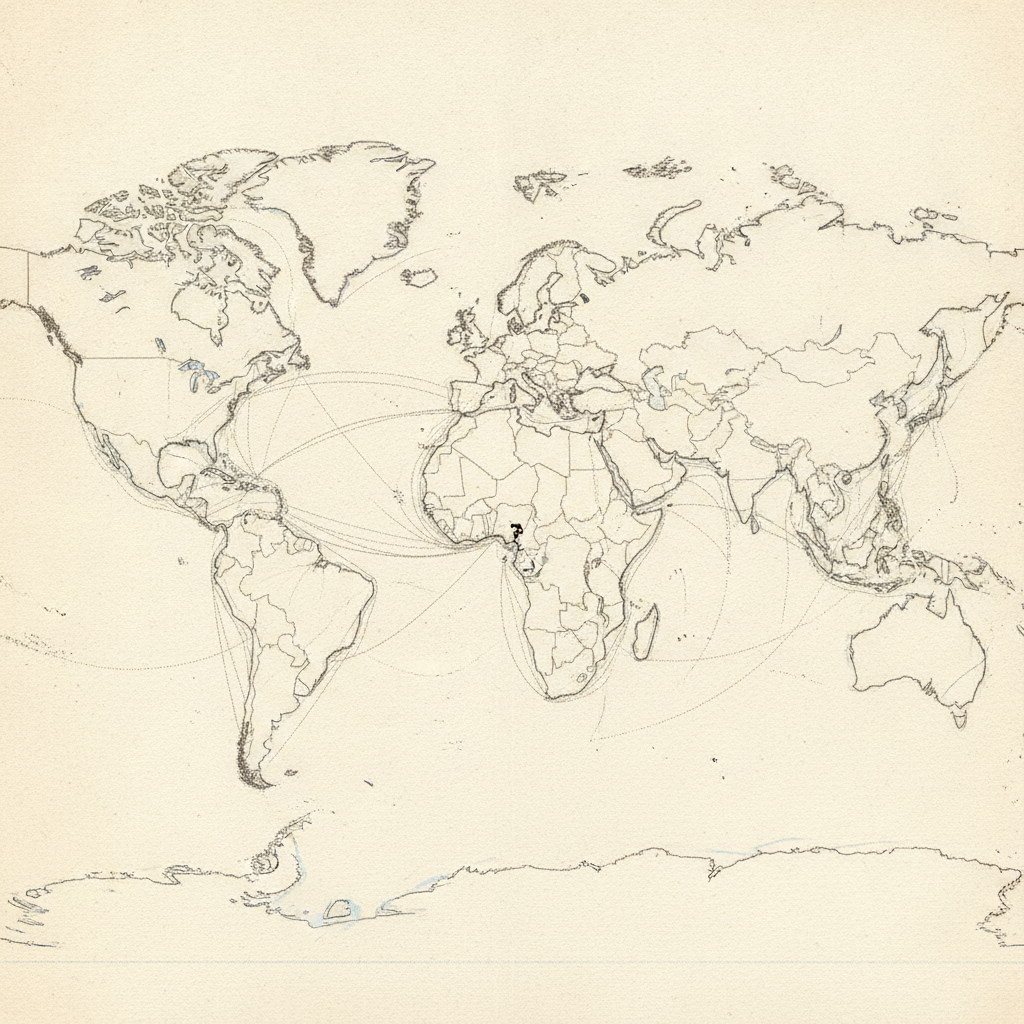 submarine cable network map