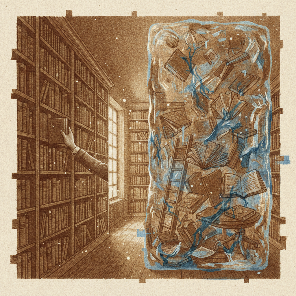 the archive freezes the morning
