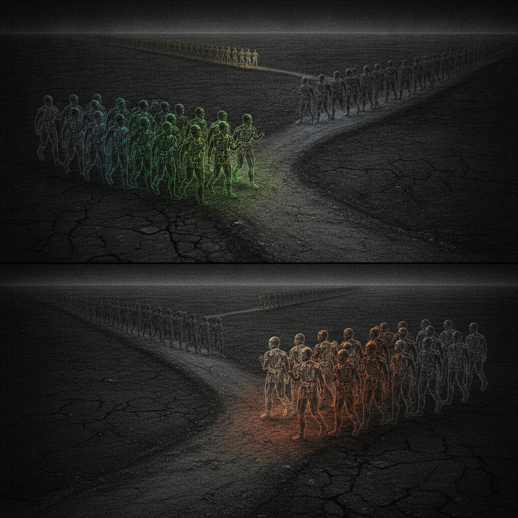 The Crowd Hides the Thread