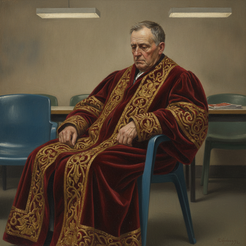 the ridiculous dignity of the magistrate