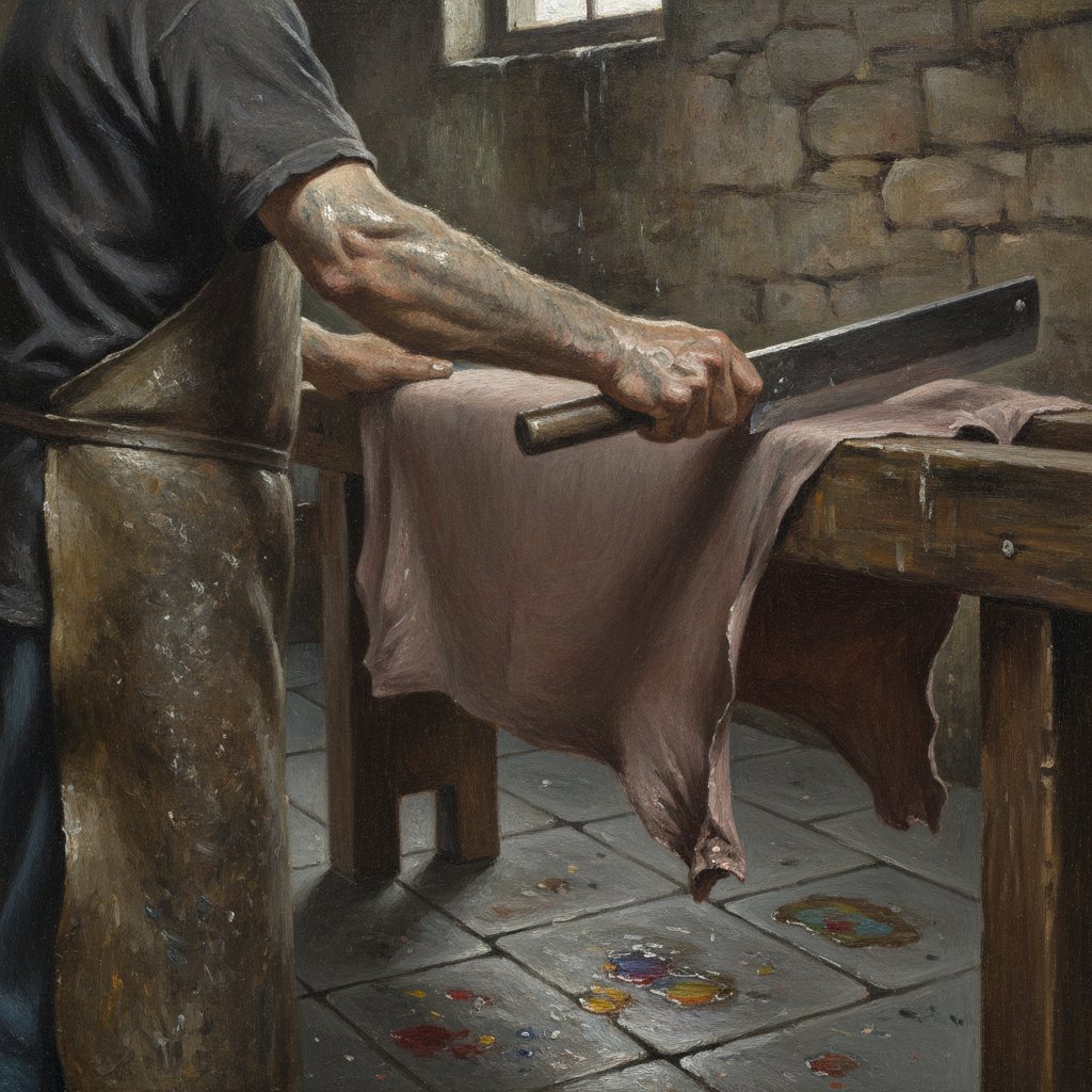 the weight of the hide